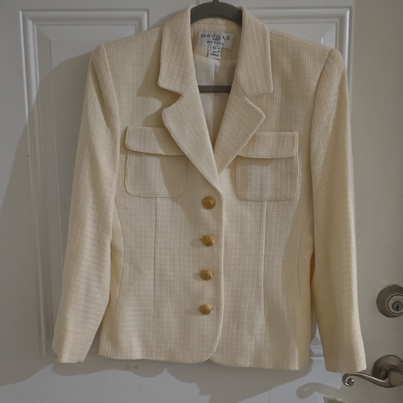 NWT Vintage Saville Women's Cream Jacket - Picture 1 of 8